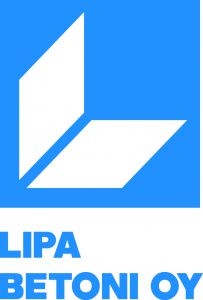 Logo L Lipa Betoni Oy blue